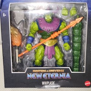 Masters of The Universe New Eternia Whiplash Deluxe Masterverse Figure NEW